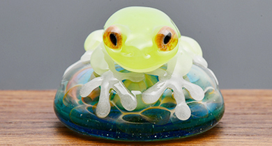 カエル ブレスレット「たたずむ」